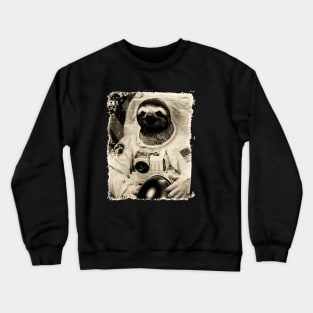 Sloth Astronaut Crewneck Sweatshirt